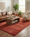 Studio Haven Collection Area Rug -  Gallery (Terracotta) Rectangle Terracotta  lifestyle 28