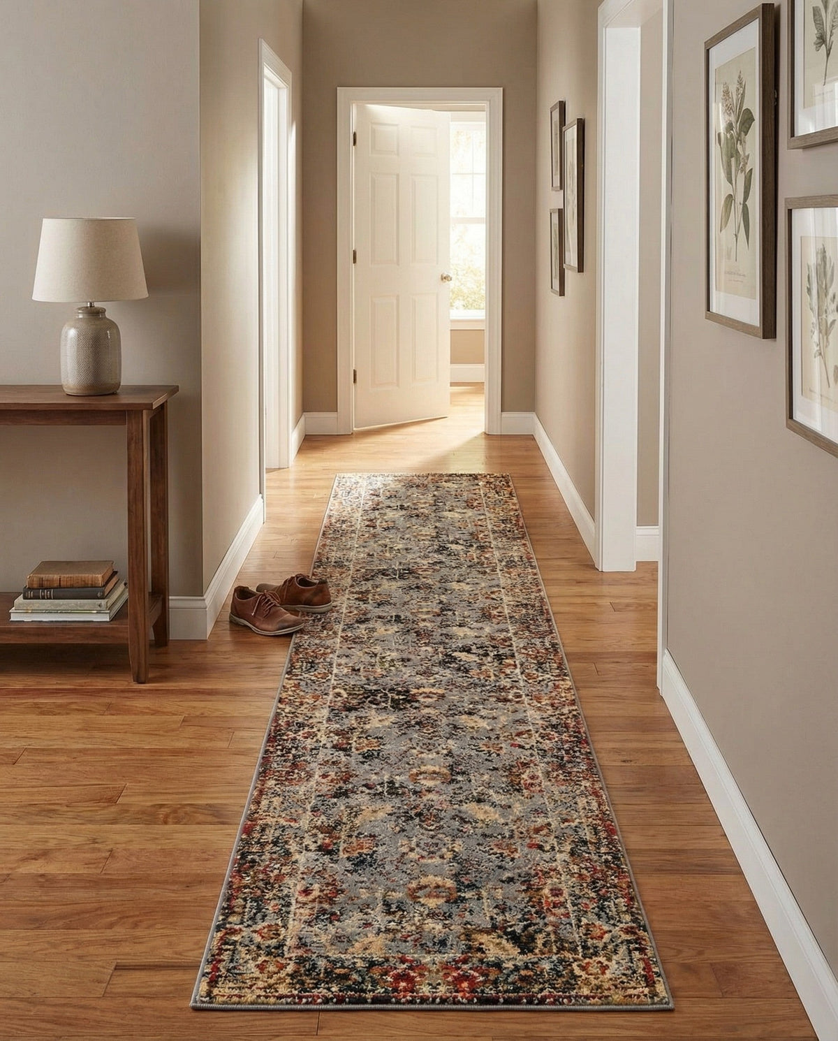 Neptune Elegance Collection Area Rug -  Galatea (Blue) Runner Blue  lifestyle 31