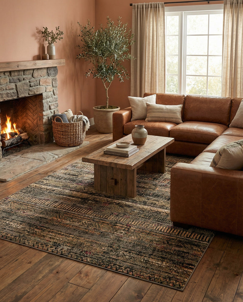 Neptune Elegance Collection Area Rug -  Nereid Rectangle Blue  lifestyle 58