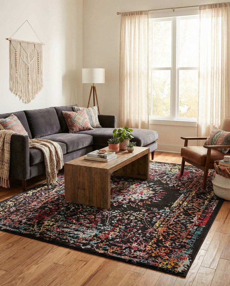 Brighton Terrace Collection Area Rug -  Withdean Rectangle Multi  lifestyle 8