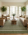 Urban Oasis Rugs Collection Area Rug -  District (Green) Rectangle Green  lifestyle 7
