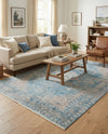 Coastal Haven Collection Area Rug -  Marina Rectangle Blue  lifestyle 33