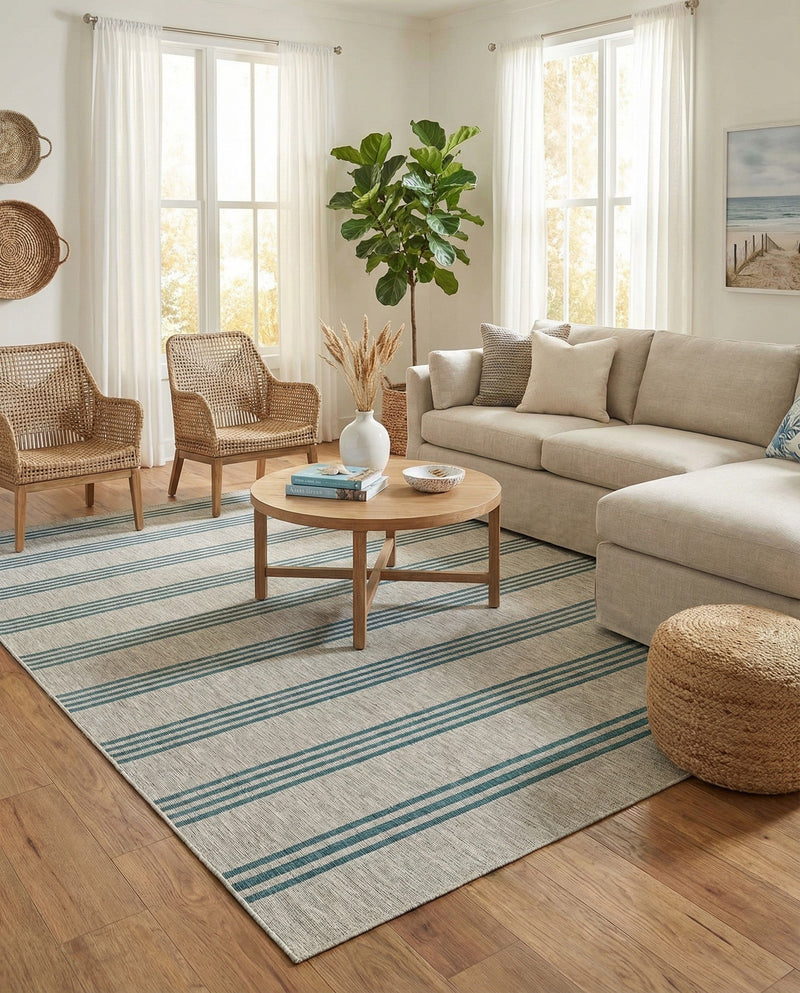 Urban Oasis Rugs Collection Area Rug -  District (Light Gray) Rectangle Light Gray  lifestyle 7