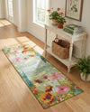 Seaside Blooms Collection Area Rug -  Amalfi Runner Multi  lifestyle 67