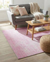 Sahara Essence Collection Area Rug - Oasis (Pink) Rectangle Pink  lifestyle 9