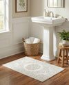 Sanctuary Retreat Collection Area Rug -  Enclave Rectangle Snow White  lifestyle 37