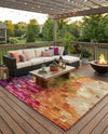 Urban Terrace Collection Area Rug -  Lawn Rectangle Multi  lifestyle 33