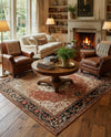 Patio Heritage Collection Area Rug -  Gazebo Square Multi  lifestyle 71