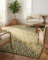 Urban Oasis Rugs Collection Area Rug -  Boulevard (Green) Rectangle Green  lifestyle 14