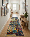 Autumnal Tapestry Collection Area Rug - Harvestville Runner Multi  lifestyle 71