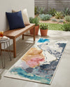 Urban Terrace Collection Area Rug -  Arbor Runner Multi  lifestyle 62