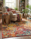 Colorburst Oasis Collection Area Rug -  Azura Rectangle Multi  lifestyle 15