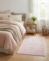 Dover Terrace Collection Area Rug - Marina (Pink) Rectangle Pink  lifestyle 16
