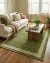 Studio Haven Collection Area Rug -  Alcove (Green) Rectangle Green  lifestyle 11