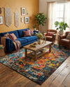 Marrakesh Elegance Collection Area Rug -  Larache Rectangle Multi  lifestyle 14