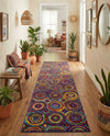 Caribbean Cove Collection Area Rug -  Vincent Runner Multi  lifestyle 39