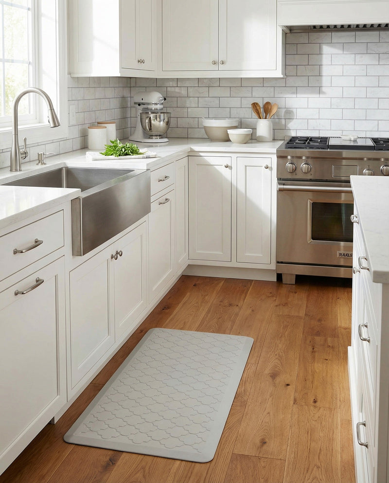Cozy Mat Collection Area Rug -  Eden Rectangle Gray  lifestyle 28