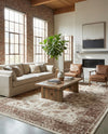 Andes Summit Collection Area Rug -  Aconcagua Rectangle Cream  lifestyle 8