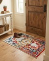 Parisian Elegance Collection Area Rug - Versailles (Rust Red) Rectangle Rust Red  lifestyle 19