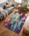 Chromatic Oasis Collection Area Rug -  Oasis Rectangle Multi  lifestyle 33