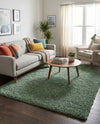 Alpine Plush Collection Area Rug -  Cortina (Sage) Rectangle Sage  lifestyle 5