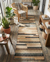Benares Handwoven Jute Collection Area Rug -  Varanasi Runner Beige  lifestyle 40