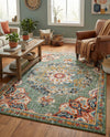 Brighton Terrace Collection Area Rug - Hove (Green) Rectangle Green  lifestyle 33