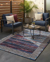 Urban Terrace Collection Area Rug -  Oasis Rectangle Multi  lifestyle 29