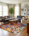 Venetian Elegance Collection Area Rug -  Sant'Erasmo Rectangle Multi  lifestyle 7