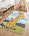 Wonder Tykes Collection Area Rug -  Frolic Rectangle Blue  lifestyle 10