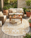 Urban Oasis Rugs Collection Area Rug -  Penthouse (Beige) Oval Beige  lifestyle 70
