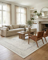 Savannah Soiree Collection Area Rug -  Everglade (White) Rectangle White  lifestyle 12