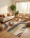 Urban Terrace Collection Area Rug -  Piazza Rectangle Multi  lifestyle 7