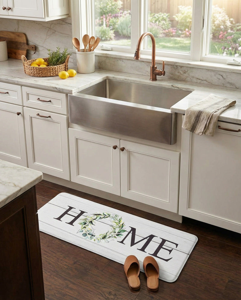 Cozy Mat Collection Area Rug -  Serenity Rectangle White  lifestyle 6