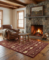 Frontier Trails Collection Area Rug -  Sedona Rectangle Red  lifestyle 21