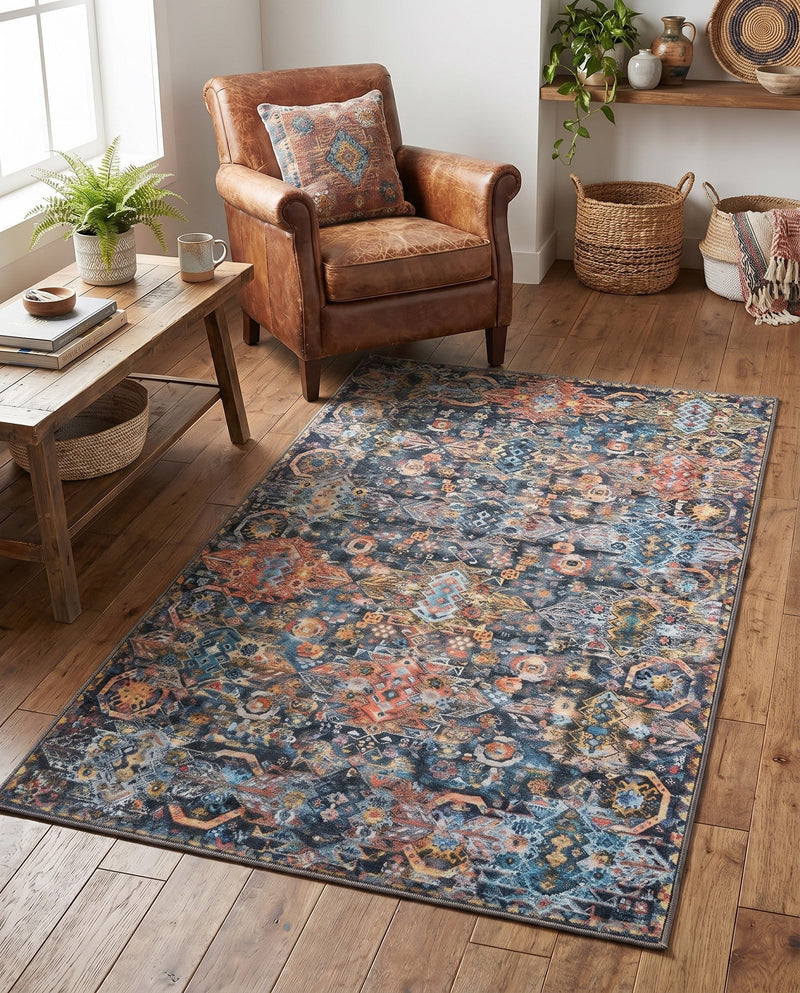 Heritage Elegance Collection Area Rug -  Potala Rectangle Multi  lifestyle 26