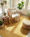 Bloomsbury Elegance Collection Area Rug -  Kensington (Yellow) Rectangle Yellow  lifestyle 7