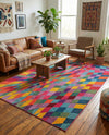 Marrakesh Elegance Collection Area Rug -  Tinghir Rectangle Multi  lifestyle 3