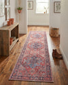 Zahara Oasis Collection Area Rug -  Essaouira Runner Rust Red  lifestyle 60