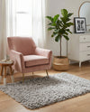Majestic Manor Collection Area Rug - Versailles (Silver Screen) Rectangle Silver Screen  lifestyle 11