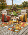 Seaside Blooms Collection Area Rug - Eden Square Multi  lifestyle 52