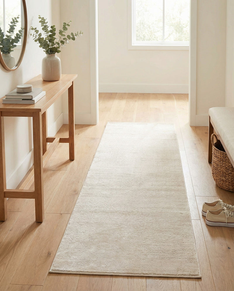 Bloomsbury Elegance Collection Area Rug -  Kensington (Ivory) Runner Ivory  lifestyle 39