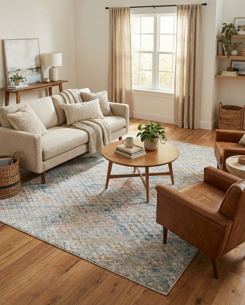 Dresden Elegance Collection Area Rug -  Freiberg Rectangle Multi  lifestyle 6