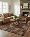Autumn Meadow Collection Area Rug -  Harvesthill Rectangle Brown  lifestyle 7