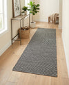 Jill Zarin Sedona Oasis Outdoor Collection Area Rug - Coconino (Black Sky) Runner Black Sky  lifestyle 45