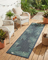 Coastal Terrace Collection Area Rug -  Anchor Runner Navy Blue  lifestyle 59