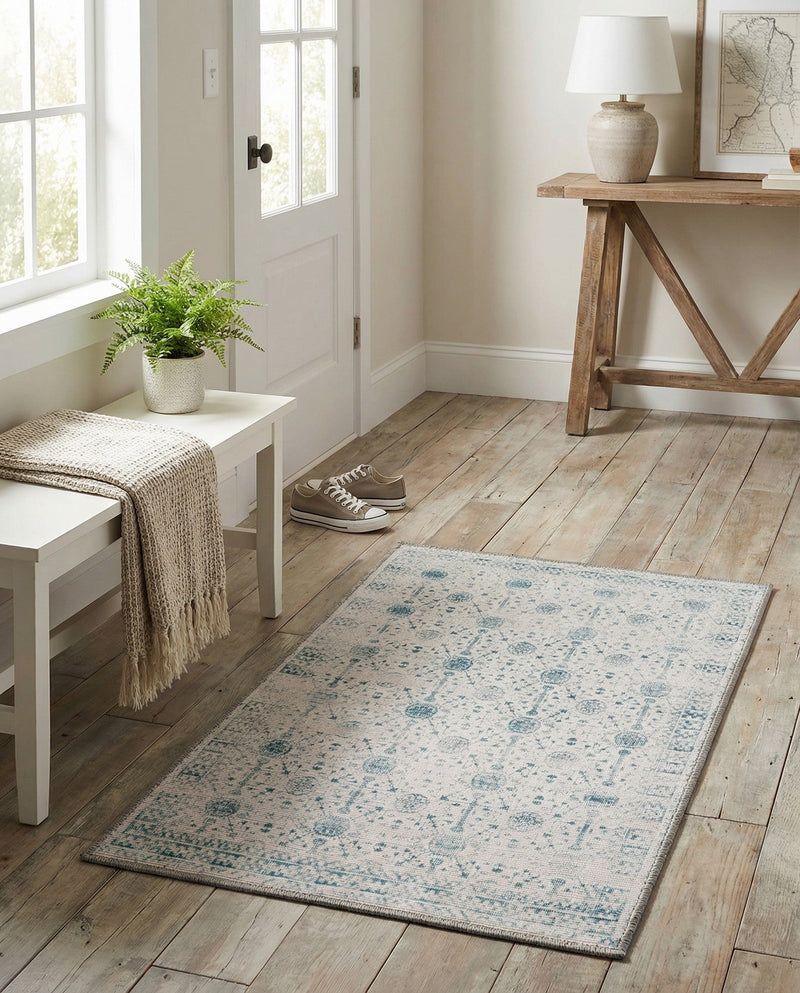 Heritage Elegance Collection Area Rug -  Chatsworth Rectangle Ivory  lifestyle 25