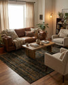 Neptune Elegance Collection Area Rug -  Nereid Rectangle Blue  lifestyle 61