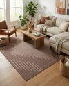 Urban Terrace Collection Area Rug -  Chelsea (Brown) Square Brown  lifestyle 17