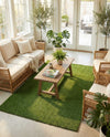 Meadow Retreat Collection Area Rug - Glen Rectangle Green  lifestyle 24
